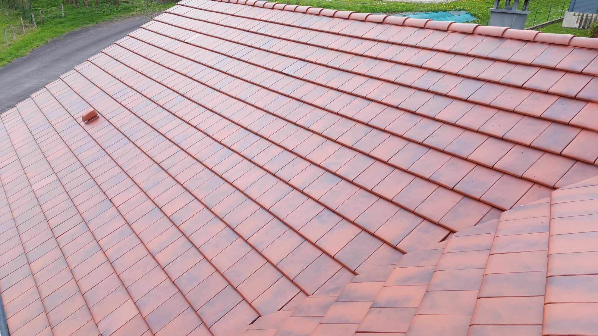 Nettoyage tuiles prosteam services vosges 