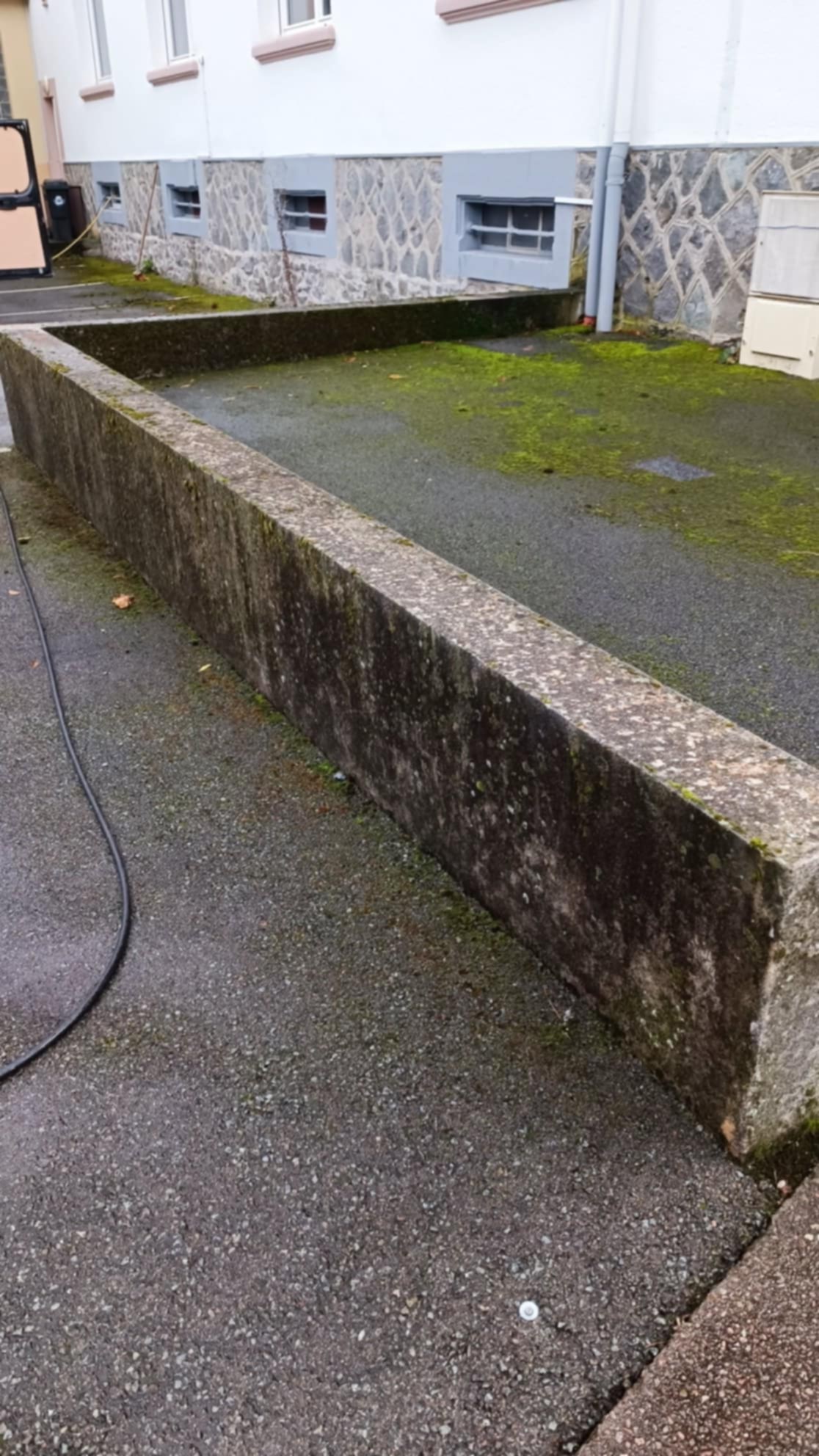 Peinture mur extérieur Prosteam services vosges