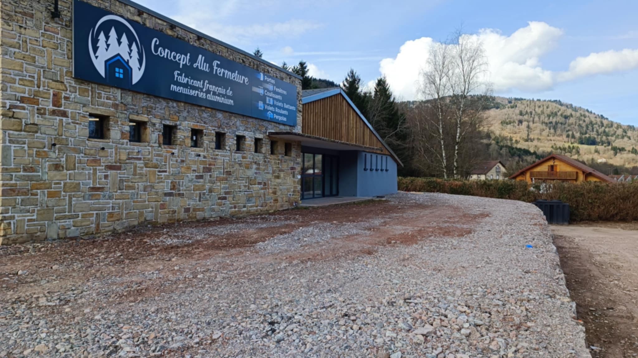 Peinture mur extérieur Prosteam services vosges